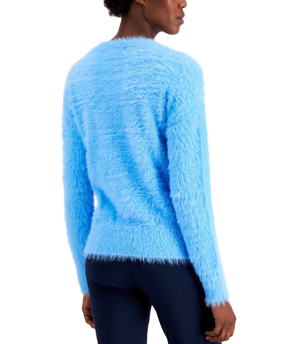 Juniors' Alfani | Cozy Crewneck Sweater All Aboard