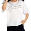 Women'S INC International Concepts | Short-Sleeve Necklace T-Shirt Bright White