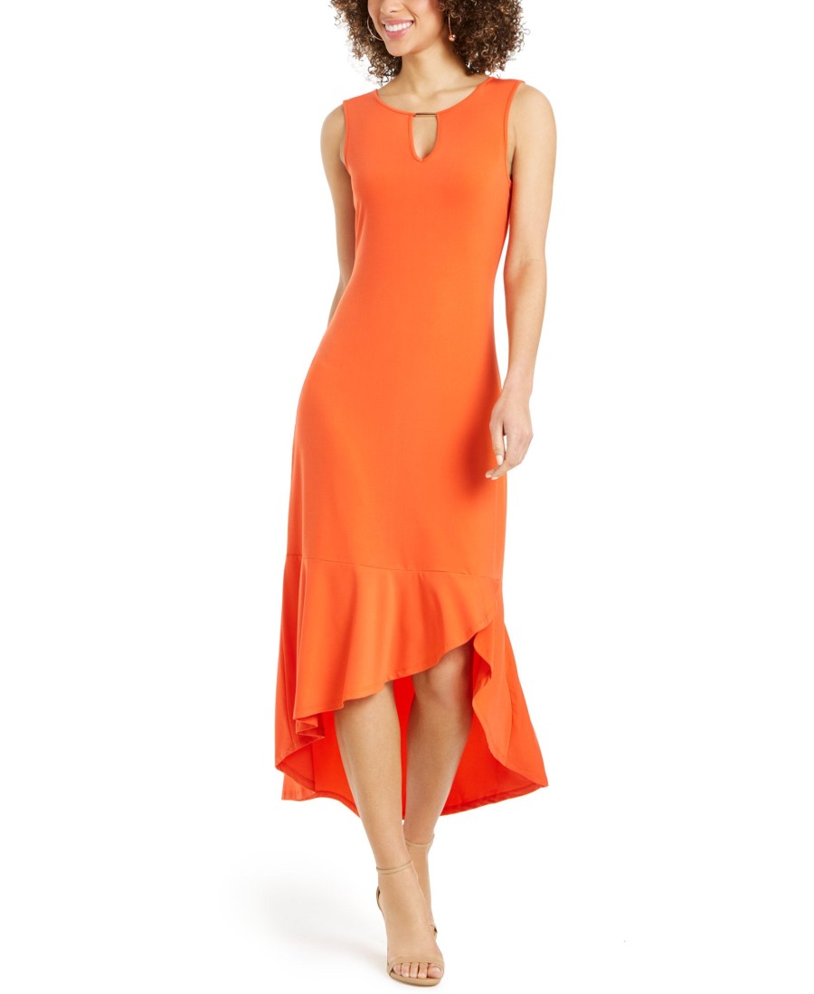 Women'S Thalia Sodi | Flounce-Hem Maxi Dress