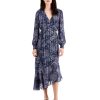 Women'S Adyson Parker | Printed Midi Dress Iris Combo