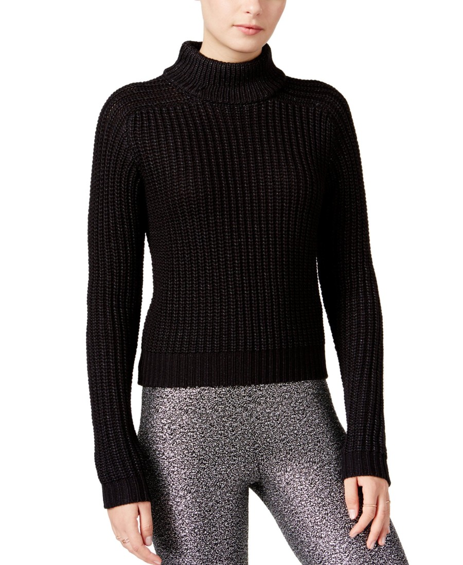 Women'S Bar III | Turtleneck Sweater Deep Black