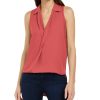 Women'S INC International Concepts | High-Low Surplice Top Grapefruit