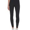 Women'S Calvin Klein Jeans | Logo-Print High-Rise Leggings Black