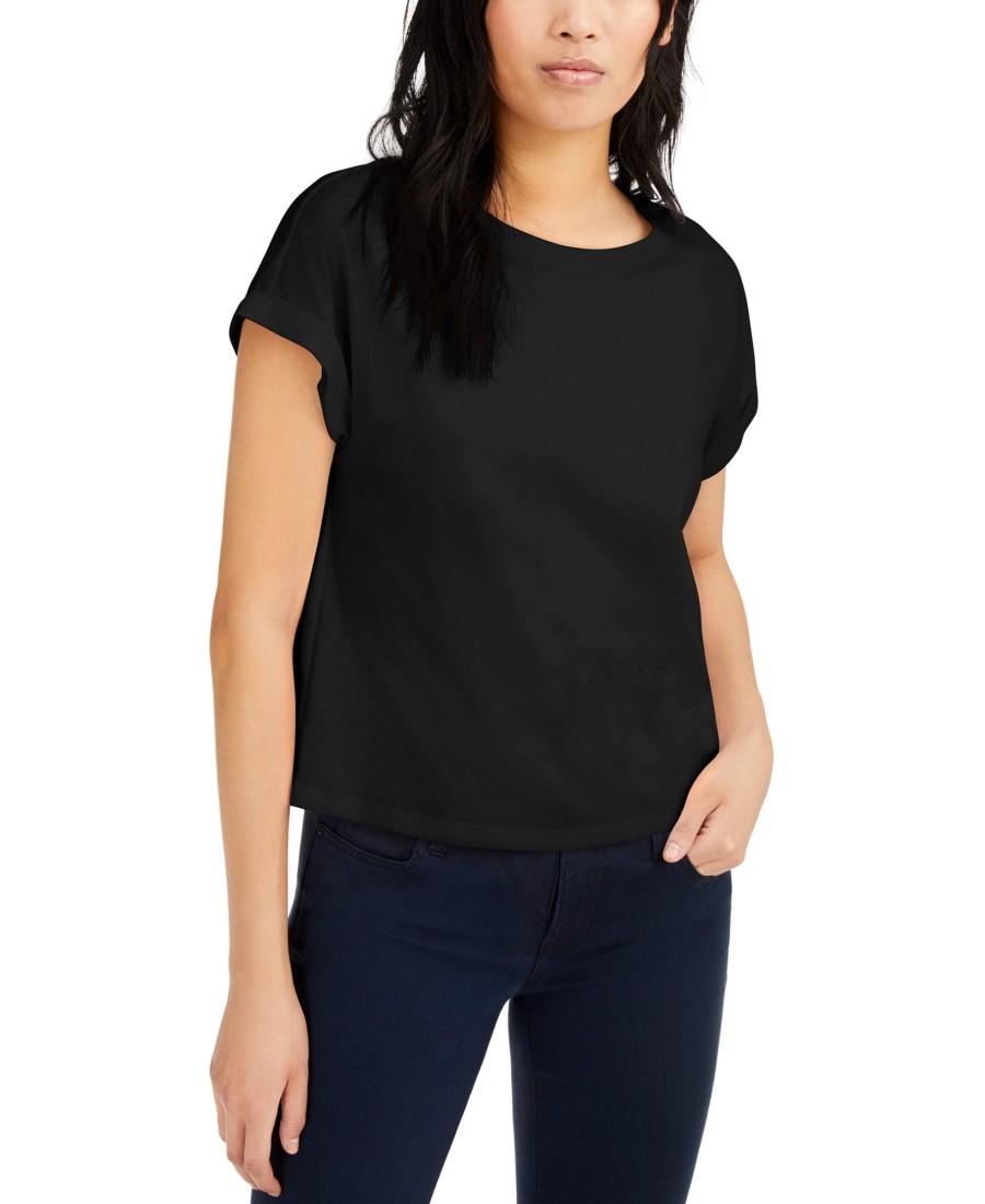 Women'S INC International Concepts | Boxy Crewneck T-Shirt