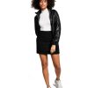 Women'S And Now This | Seamed Mini Skirt Black