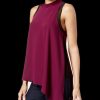 Women'S RACHEL Rachel Roy | Asymmetrical Colorblocked Top Loganberry