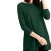 Women'S Alfani | Sheer Crossover-Hem Tunic