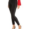 Women'S INC International Concepts | Shine Embellished Tuxedo Leggings Black