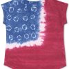 Women'S Style & Co | Tye-Dyed American Flag T-Shirt American Tiedye