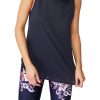 Women'S Cotton On | Active Curve Hem Tank Navy Blue