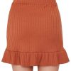 Women'S Lost + Wander | New Love Mini Skirt Cognac