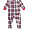 Babies & Infants Family Pajamas | Matching Infant Footed Pajamas Stewart Plaid