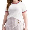 Women'S Derek Heart | Plus Trendy Burnout T-Shirt