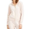 Women'S Calvin Klein | Pipe-Trim Hoodie Blush