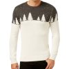 Men Holiday Arcade | Celebrate Shop Colorblocked Sweater Deep Ruby