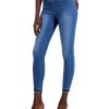 Women'S INC International Concepts | Mid Rise Pull-On Denim Jeggings Pineapple Wash