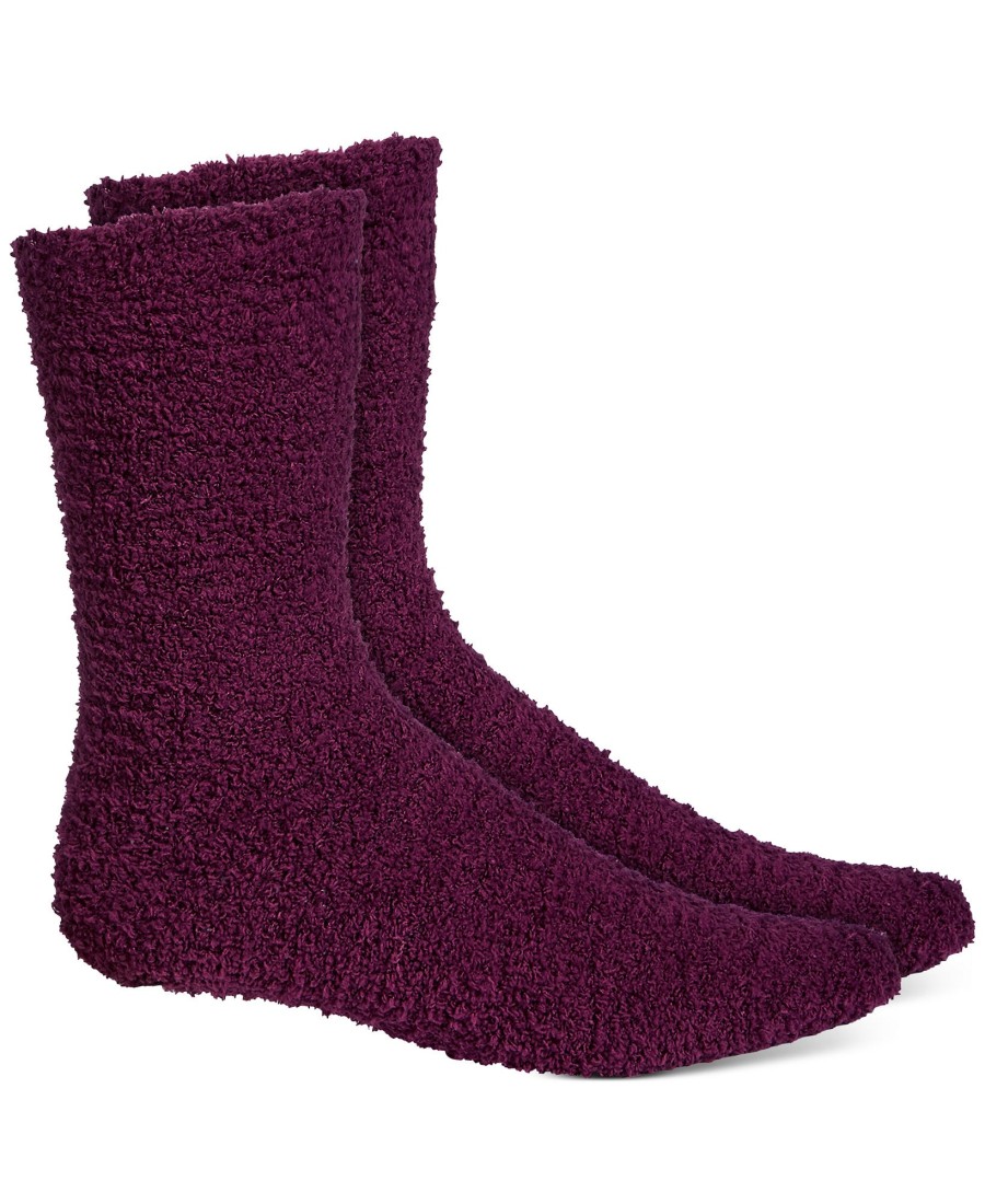 Women'S Charter Club | Super Soft Solid Crew Socks