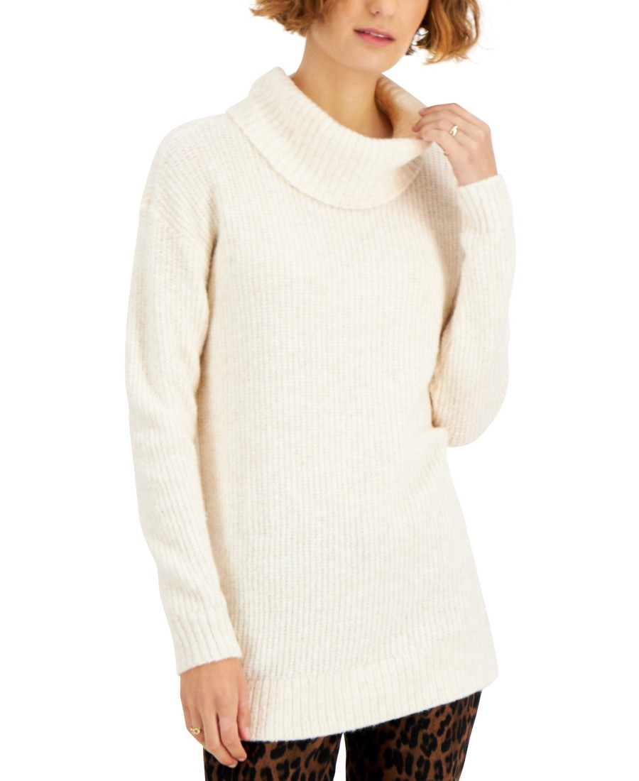 Women'S Style & Co | Cowl Neck Tunic Sweater