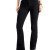 Women'S Style & Co | High Rise Bootcut Jeans Black Rinse