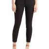 Women'S Levi's | 711 Skinny Ankle Jeans Soft Black