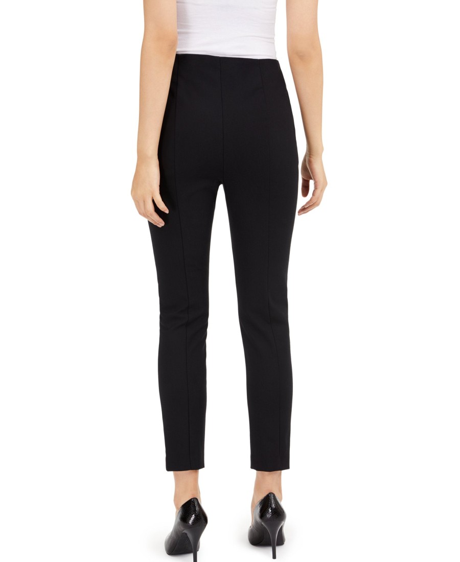 Women'S INC International Concepts | Slim Ankle Pants Deep Black