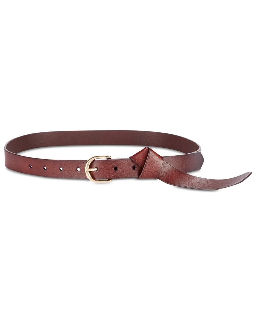 Accessories INC International Concepts | Knotted Leather Belt