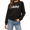 Juniors' O'Neill | Juniors' Seaspray Printed Sweatshirt Washed Black