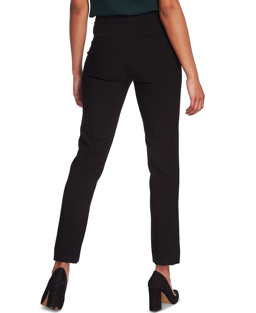 Women'S 1.STATE | Seamed Flat-Front Ankle Pants Rich Black