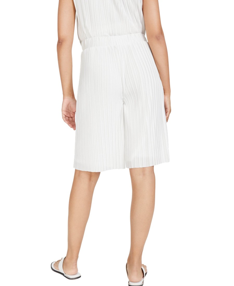 Women'S Alfani | Pleated High-Rise Shorts Shiitake