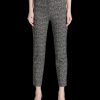 Women'S Calvin Klein | Printed Tab-Waist Pants Black Static