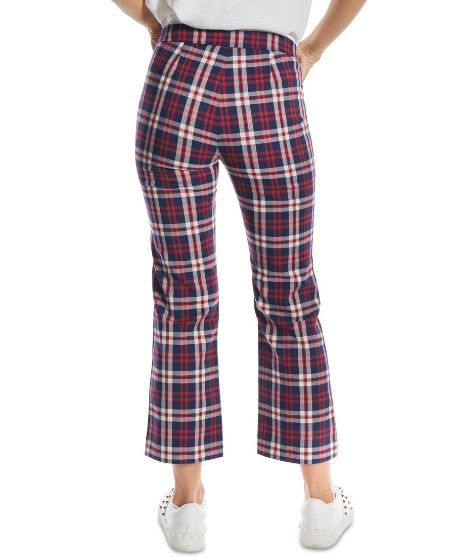 Women'S OAT | Plaid Ankle Pants Wallace Plaid