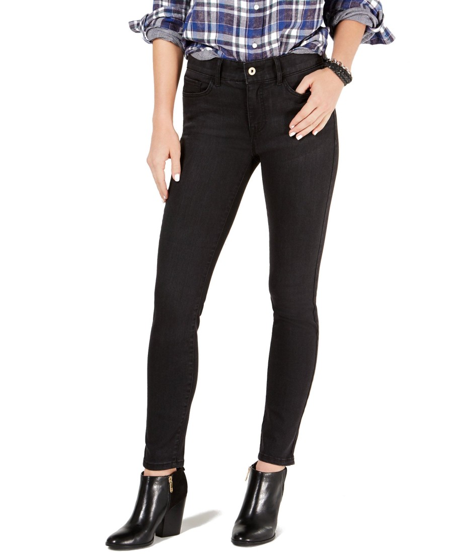 Women'S Tommy Hilfiger | Bedford Skinny Jeans Noir