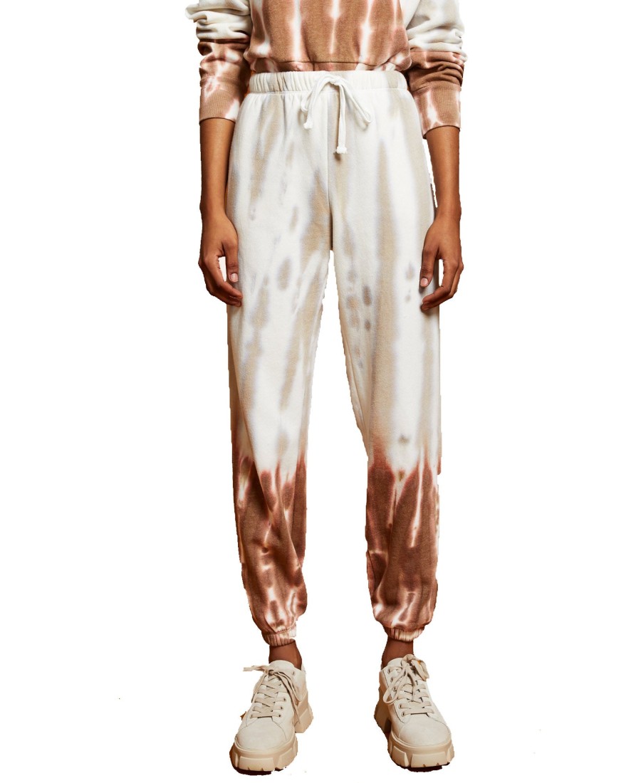 Women'S And Now This | Printed Jogger Pants Nutmeg Vertical Tie-Dye