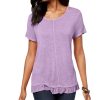 Women'S Style & Co | Ruffled-Hem Top