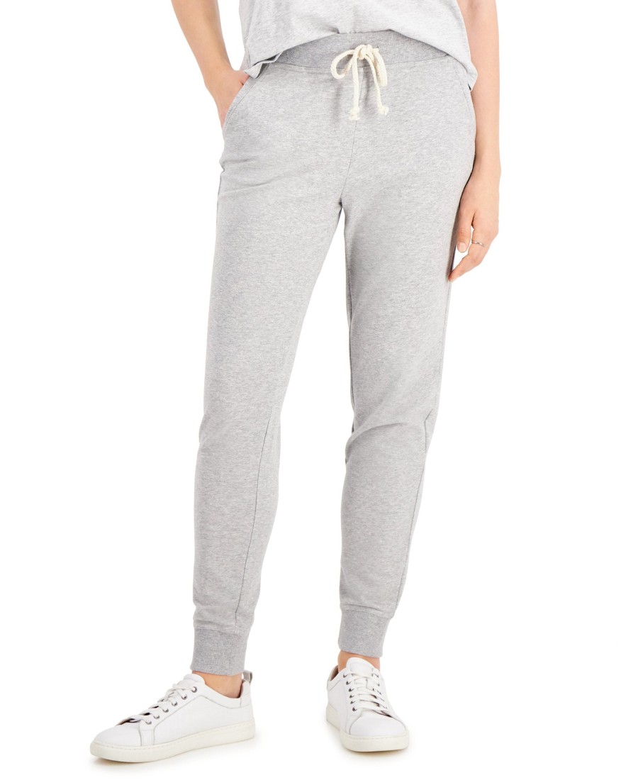 Women'S Style & Co | Mid-Rise Drawstring Joggers Pink Icing