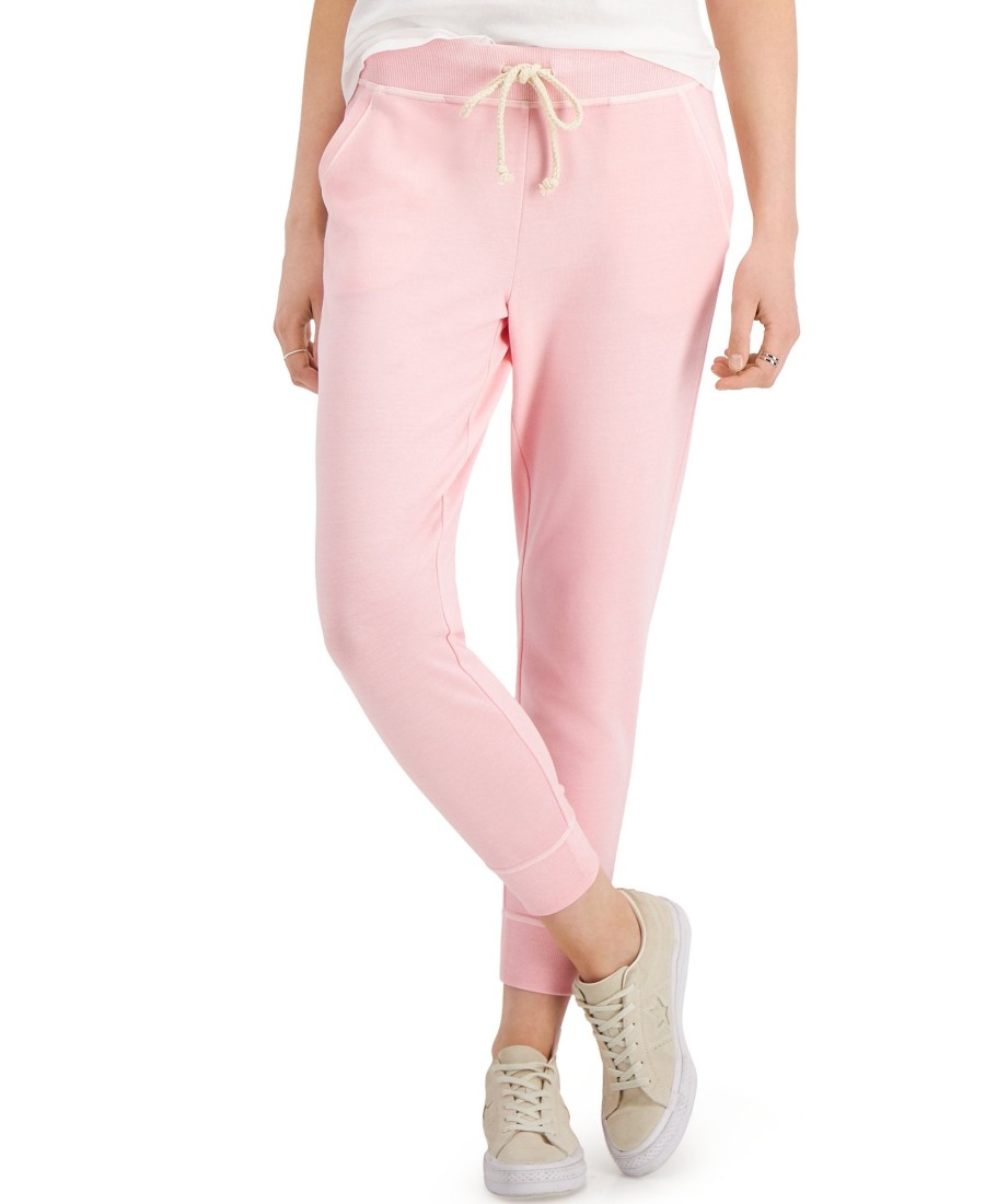 Women'S Style & Co | Mid-Rise Drawstring Joggers Pink Icing