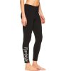 Women'S Gaiam | Om Prism "Namaste" Graphic Midrise Ankle Leggings Black