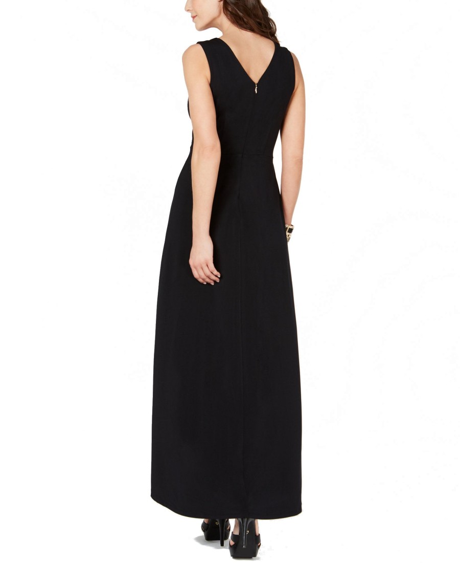 Women'S Thalia Sodi | Belted-Detail Maxi Dress Black