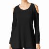 Women'S NY Collection | Cold Shoulder Sweater