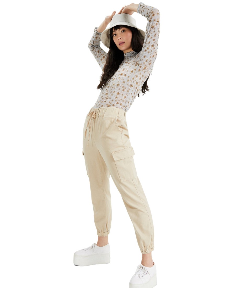 Juniors' Tinseltown | Juniors' Juniors' Utility Jogger Pants Buff Nude