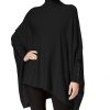 Juniors' Alfani | Turtleneck Poncho Sweater