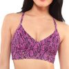 Women'S Jessica Simpson | Snakecharmer Cami Bikini Top Fuschia