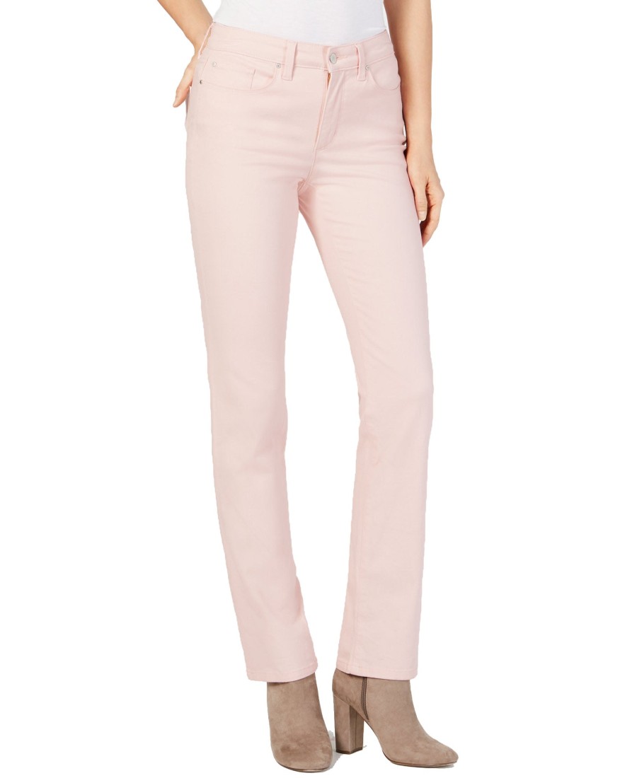 Women'S Charter Club | Lexington Tummy Control Straight-Leg Jeans