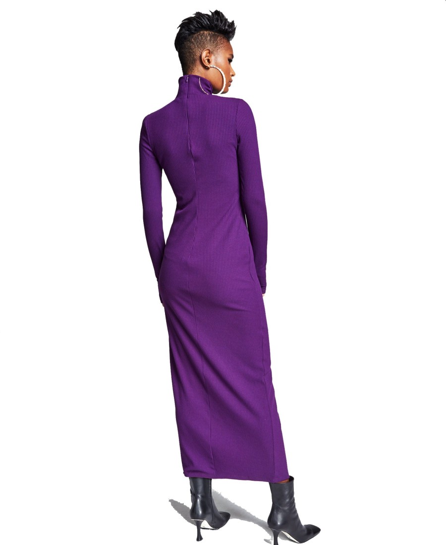 Women'S INC International Concepts | Misa Hylton Ribbed Maxi Dress Royal Purple