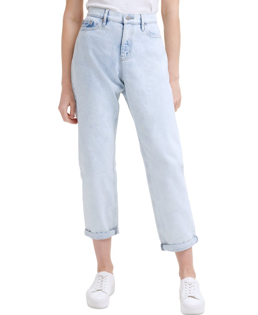 Women'S Calvin Klein Jeans | Cotton Boyfriend Jeans Runner