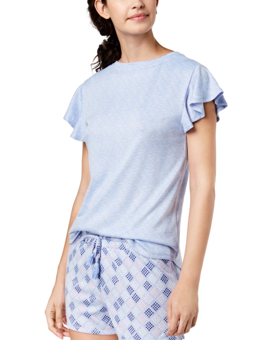 Women'S Ande | Whisperluxe Flutter-Sleeve Pajama Top