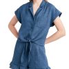 Women'S BCBGeneration | Tie-Hem Shirt Denim