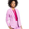 Women'S Bar III | One-Button Blazer Pink Orchid