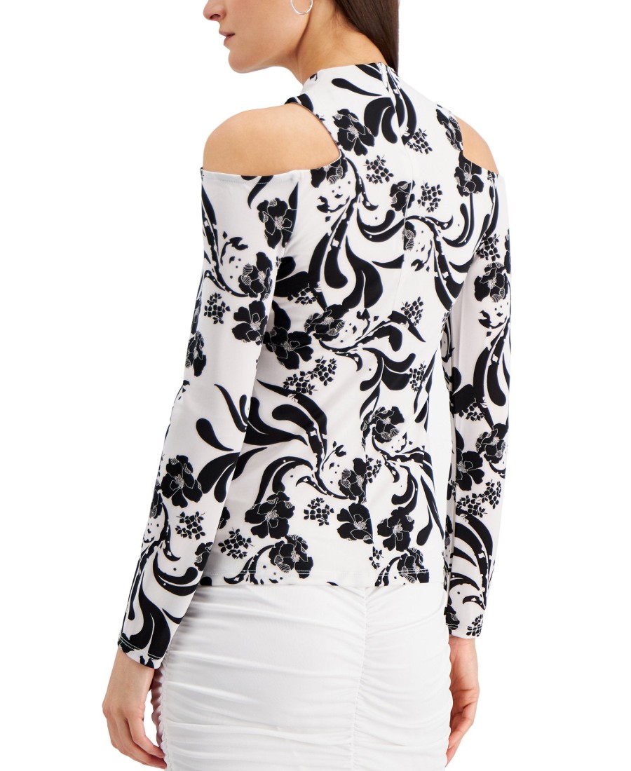 Women'S INC International Concepts | Twisted Cold-Shoulder Top Sadie Blooms