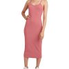 Women'S BCBGeneration | Knit Tie Back Tank Dress Mauve